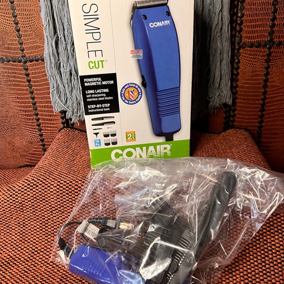 BASIC CUT CONAIR HOME HAIRCUTTING KIT POWER MAGNETIC MOTOR 10PCS INSTRUCTION IN - Picture 5 of 7